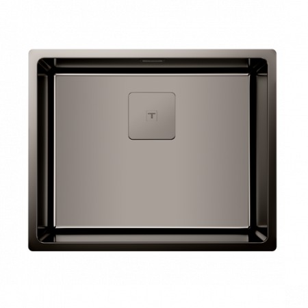 Chiuvete bucatarie - Chiuveta bucatarie gri inchis din inox  FLEXLINEA RS15 50.40 TITANIUM -Teka