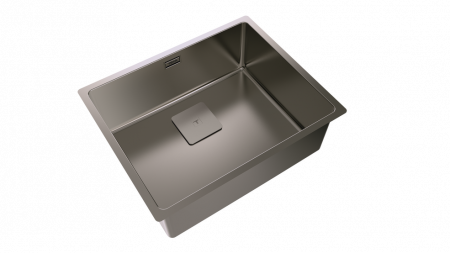 Chiuveta bucatarie gri inchis din inox  FLEXLINEA RS15 50.40 TITANIUM -Teka [1]