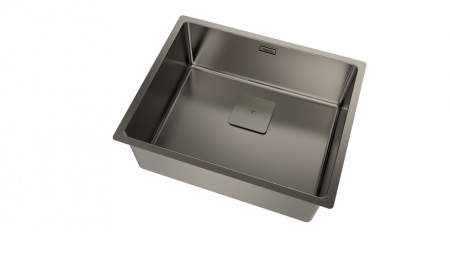 Chiuveta bucatarie gri inchis din inox  FLEXLINEA RS15 50.40 TITANIUM -Teka [2]