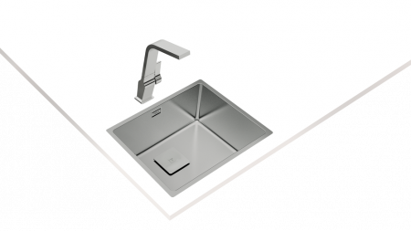 Chiuveta bucatarie inox 1 cuva FLEXLINEA RS15 50.40 -Teka [3]