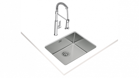 Chiuveta bucatarie inox 1 cuva FLEXLINEA RS15 50.40 -Teka [2]