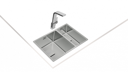Chiuveta bucatarie inox 2 cuve FLEXLINEA RS15 2B 580 -Teka [2]