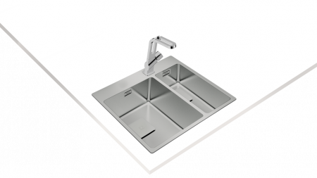 Chiuveta bucatarie inox 2 cuve FORLINEA RS15 2B 580 -Teka [4]
