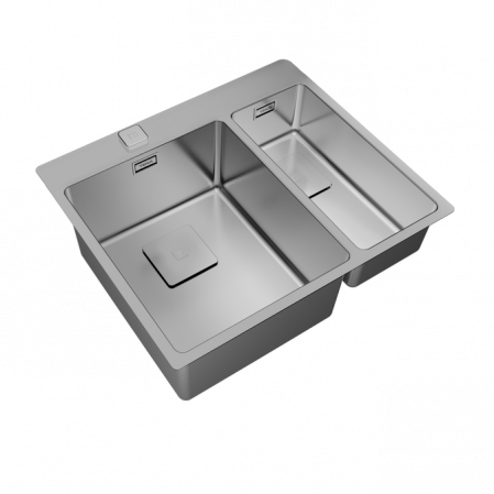 Chiuvete bucatarie - Chiuveta bucatarie inox 2 cuve FORLINEA RS15 2B 740 -Teka
