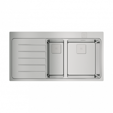 Chiuvete bucatarie - Chiuveta bucatarie inox  ZENIT RS15 1 1/2B 1D 2 cuve cu picurator -Teka