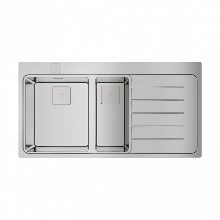 Chiuveta bucatarie inox  ZENIT RS15 1 1/2B 1D 2 cuve cu picurator -Teka [6]