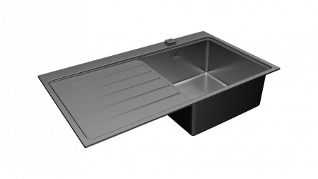 Chiuveta bucatarie inox  ZENIT RS15 1B 1D L 86 o cuva cu picurator -Teka [5]