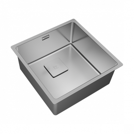 Chiuvete bucatarie - Chiuveta bucatarie patrata inox 1 cuva FLEXLINEA RS15 40.40 -Teka