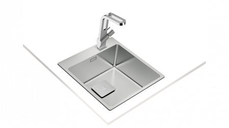 Chiuveta bucatarie patrata inox 1 cuva FORLINEA RS15 40.40 -Teka [5]