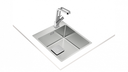 Chiuveta bucatarie patrata inox 1 cuva FORLINEA RS15 40.40 -Teka [4]
