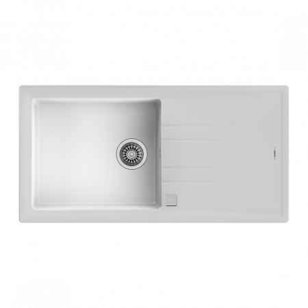 Chiuveta bucatarie tegranit  STONE 60 L-TG 1B 1D cu picurator -Teka [4]