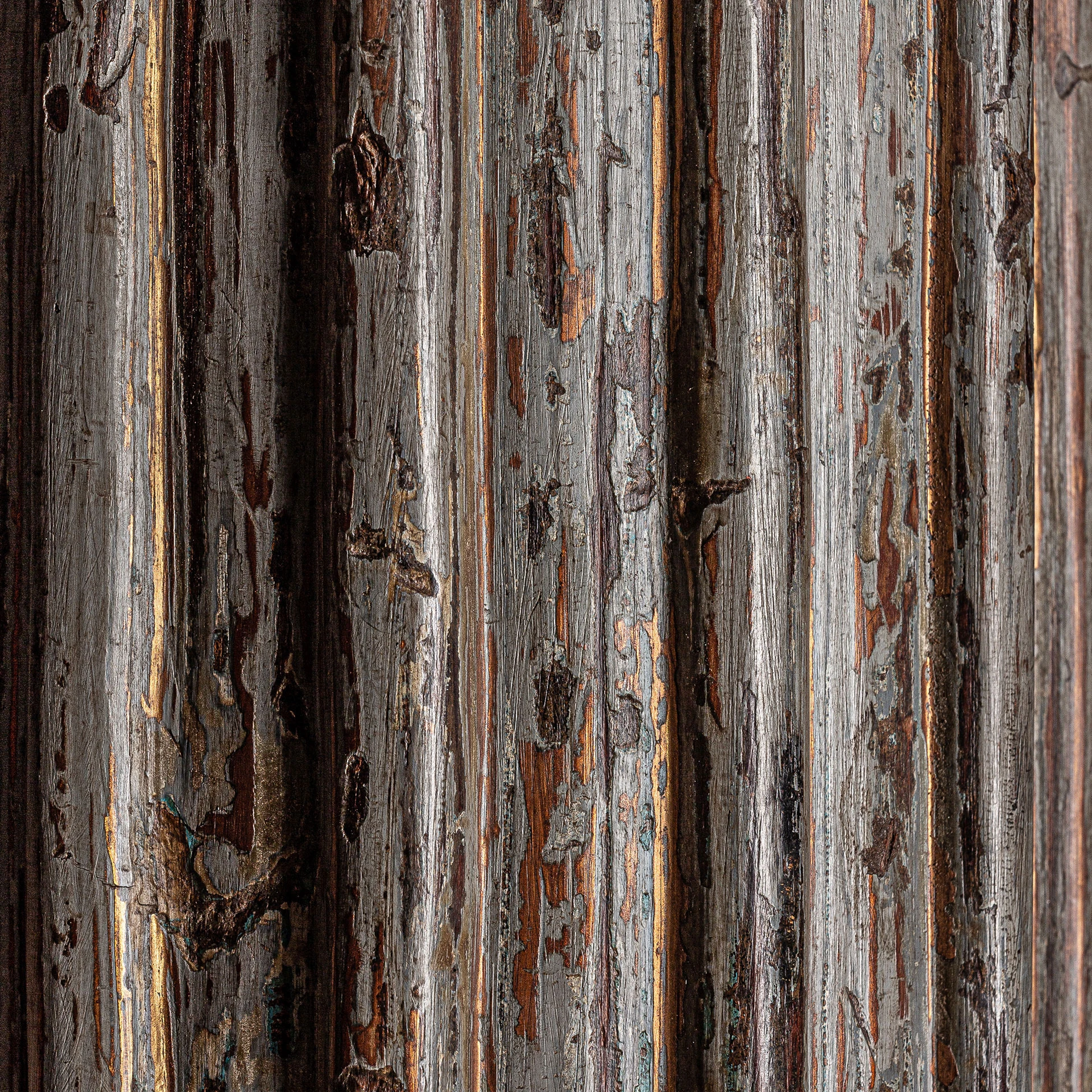 Coloana Decorativa din Lemn de Tec, Maro, 26x26x225 cm - VicalHome 31953 [1]