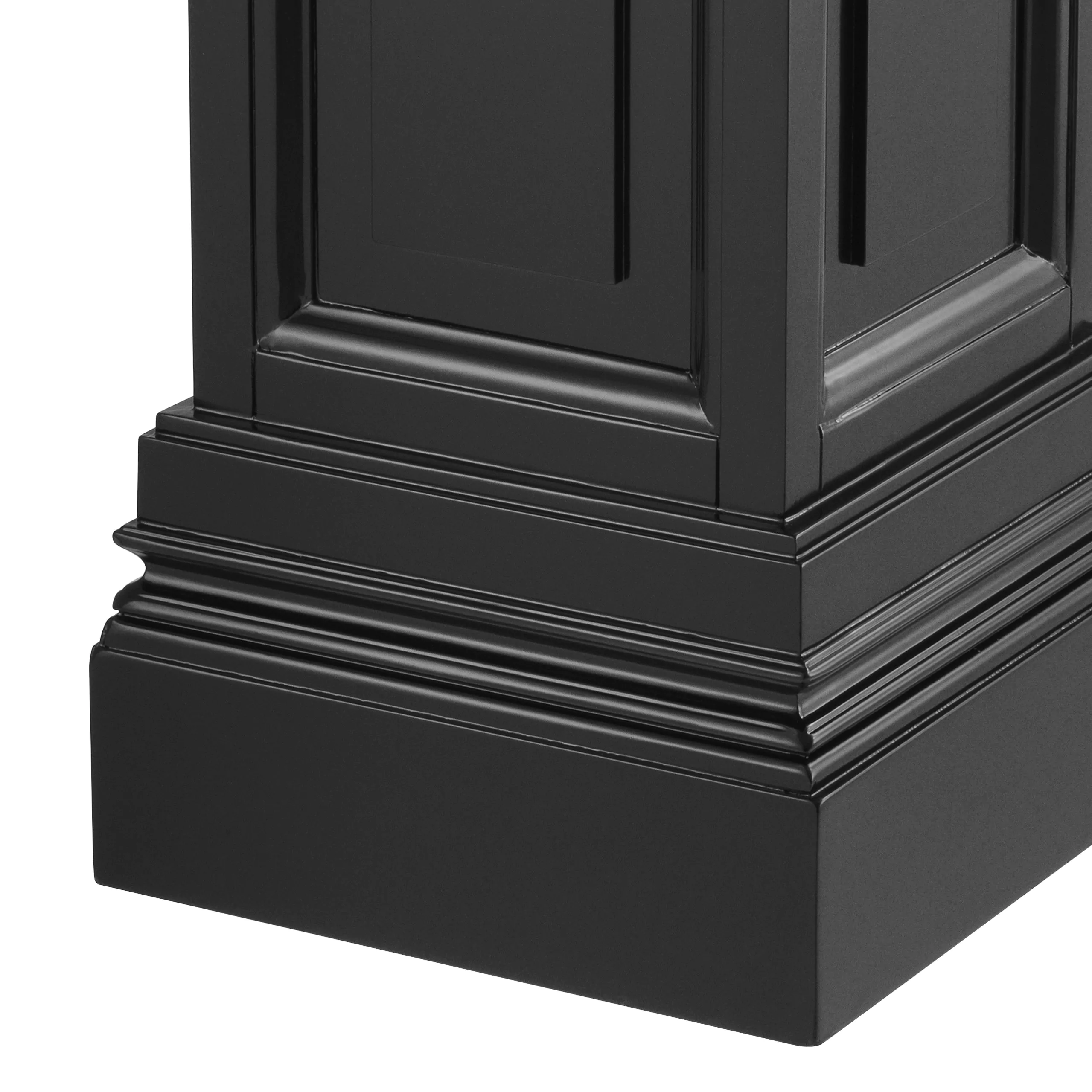  Coloană Salvatore finisaj ceară neagră 100 cm 111078 EICHHOLTZ [2]