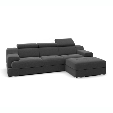 Coltar extensibil modern Belluno 277x175 cm, tapiterie personalizabila , BELLUNO 277 ST A1 - Gala Collezione [4]