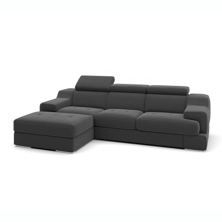 Colțare - Coltar extensibil modern Belluno 277x175 cm, tapiterie personalizabila , BELLUNO 277 ST A1 - Gala Collezione