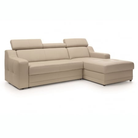 Coltar extensibil Lotos 242x162 cm cu lounger, lada depozitare, tapiterie personalizabila , LOTOS ST A1 - Gala Collezione [6]