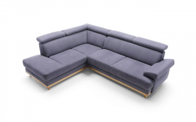 Coltar extensibil Memo 255x206 cm, lada depozitare, tapiterie personalizabila , MEMO ST A1 - Gala Collezione [3]