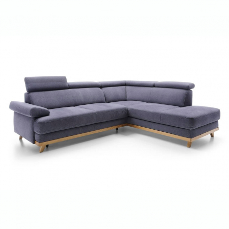 Coltar extensibil Memo 255x206 cm, lada depozitare, tapiterie personalizabila , MEMO ST A1 - Gala Collezione [9]