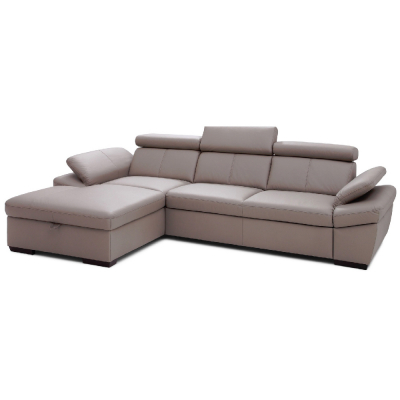 Coltar extensibil Salerno 284x181 cm cu lounger, lada depozitare, tapiterie personalizabila , SALERNO LOUNG ST A1 - Gala Collezione [0]