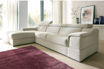 Coltar Luciano 310x187 cm cu lounger, zona extensibila dormit, spatiu depozitare, tapiterie personalizabila , LUC 1DFL/P-3L/P DR A1 - Gala Collezione [3]