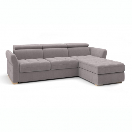 Coltar Massimo 253x187 cm cu lounger, zona extensibila dormit, spatiu depozitare, tapiterie personalizabila , MASS LOUNG ST A1 - Gala Collezione [2]