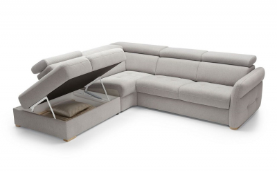 Coltar extensibil Massimo 268x245 cm, spatiu depozitare, tapiterie personalizabila , MASSIMO 268 ST A1 - Gala Collezione [1]