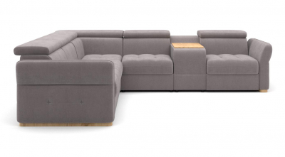 Coltar extensibil Massimo 310x268 cm cu bar, tapiterie personalizabila , MASS 310 ST A1 - Gala Collezione [1]