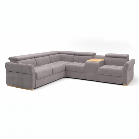Colțare - Coltar extensibil Massimo 310x268 cm cu bar, tapiterie personalizabila , MASS 310 ST A1 - Gala Collezione