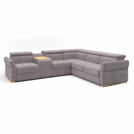 Coltar extensibil Massimo 310x268 cm cu bar, tapiterie personalizabila , MASS 310 ST A1 - Gala Collezione [3]