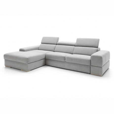 Colțare - Coltar Plaza 293/311x180 cm cu lounger, zona extensibila dormit, spatiu depozitare, tapiterie personalizabila , PLAZA CORN 293 BAS ST A1 - Gala Collezione
