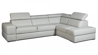 Coltar Plaza 297x227 cm, zona extensibila dormit, spatiu depozitare, tapiterie personalizabila , PLAZA CORN 297 ST A1 - Gala Collezione [1]