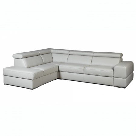 Produse - Coltar Plaza 297x227 cm, zona extensibila dormit, spatiu depozitare, tapiterie personalizabila , PLAZA CORN 297 ST A1 - Gala Collezione