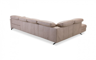 Coltar Volta 258x230 cm, zona extensibila dormit, tapiterie personalizabila , VOLTA 258 ST A1 - Gala Collezione [1]