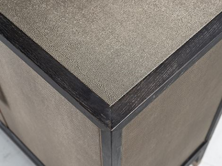 Comoda premium cu 4 usi Damo, 193 cm, din furnir stejar, PU si metal, 7521 - Richmond Interiors [4]