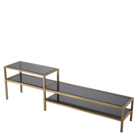 Comoda Tv de lux Duo 230 cm alama/sticla | Eichholtz - 115295 [1]