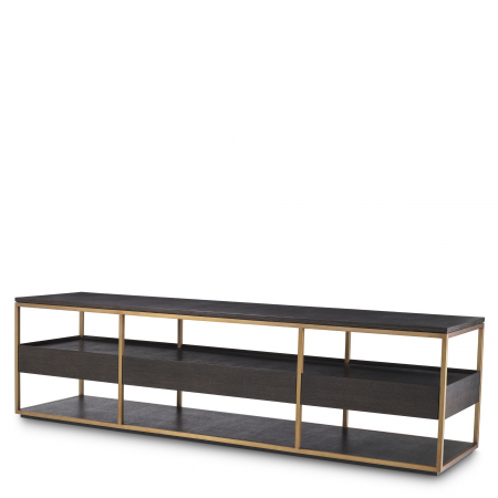 Comode TV -   Dulap TV Parker L mocha furnir de steBorcan drept. 115107 EICHHOLTZ
