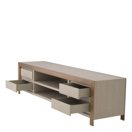   Dulap TV Talbot gri cărbune steBorcan cu bronz 115094 EICHHOLTZ [6]
