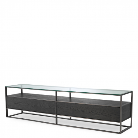 Comode TV -   Dulap TV Wagner mocha furnir de steBorcan coroana 113415 EICHHOLTZ
