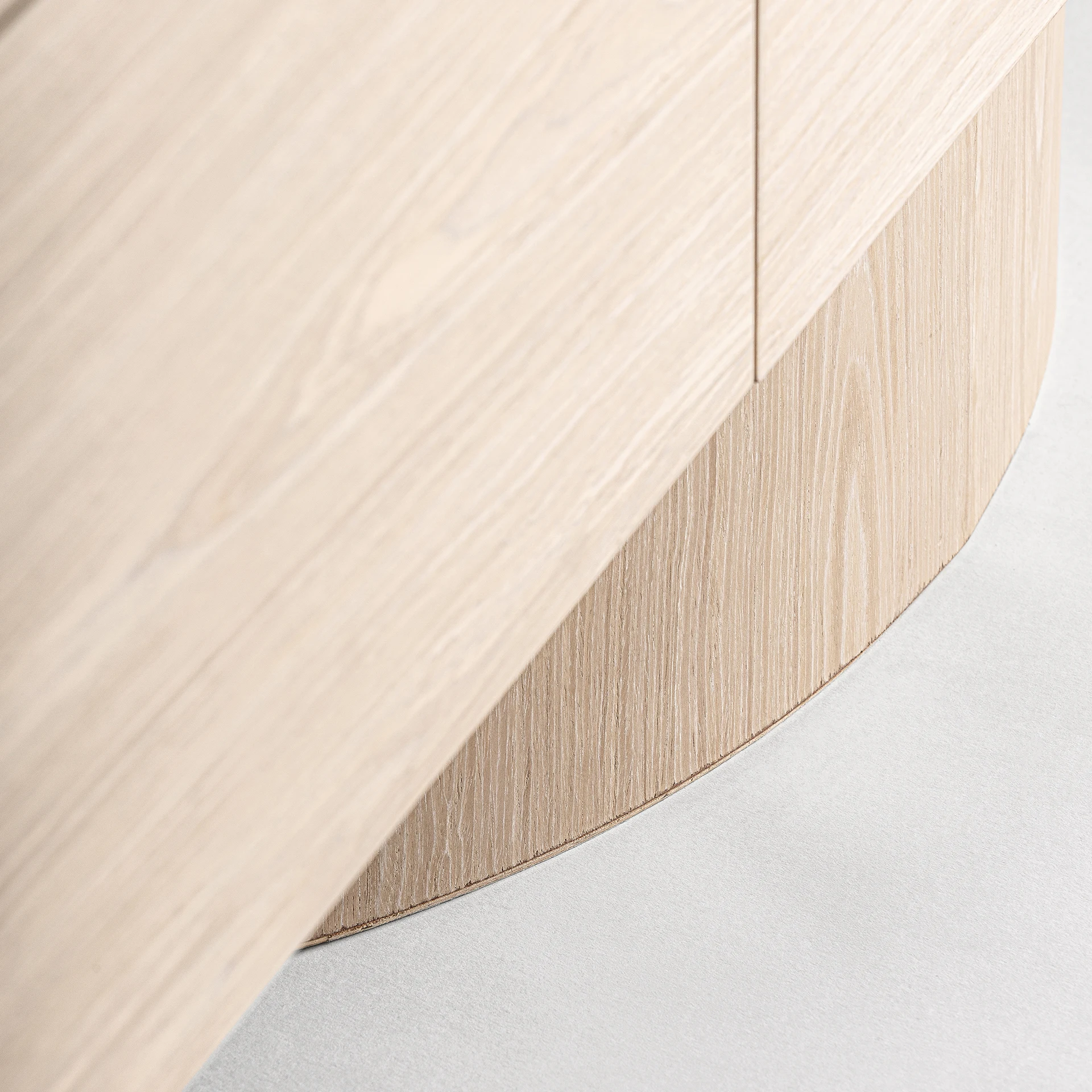 Comoda TV din Furnir de Stejar, Lemn Mdf si Placaj de Lemn, Crem, 220x45x50 cm - VicalHome 35253 [39]