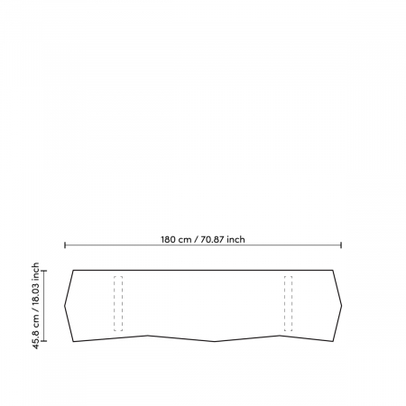   Comodă Xenon furnir de eucalipt finisaj din alamă periată 117394 EICHHOLTZ [6]