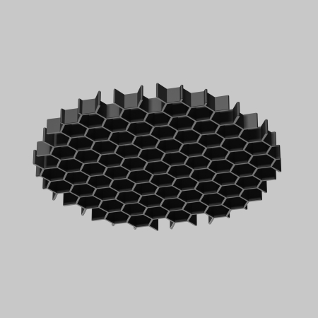 Componente corp de iluminat Artizan, Aluminiu Negru, Maytoni HoneyComb-D45 [1]