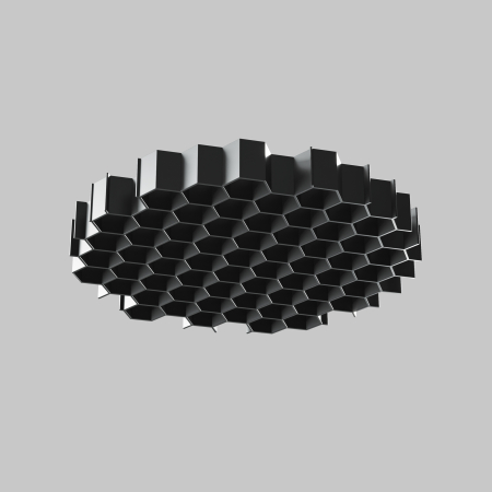Componente corp de iluminat Focus T, Aluminiu Negru, Maytoni HoneyComb-D24 [1]