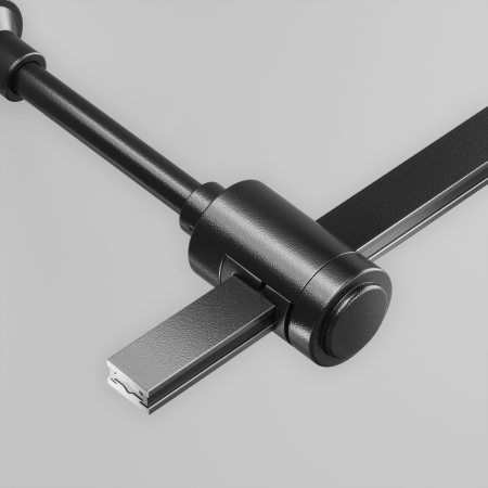 Componente pentru sistem de șină Accesorii pentru șine Flarity Negru Aluminiu -W MAYTONI TRA155CW-SL1-B [2]