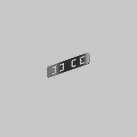 Componente pentru sistem de șină Accessories for tracks Tenity Negru Aluminiu -W MAYTONI TRA239C-21B [2]