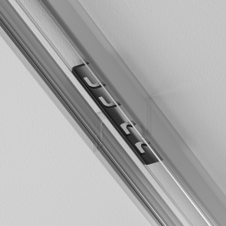 Componente pentru sistem de șină Accessories for tracks Tenity Negru Aluminiu -W MAYTONI TRA239C-21B [1]