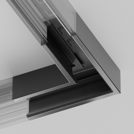 Componente pentru sistem de șină Accessories for tracks Tenity Negru Aluminiu -W MAYTONI TRA239CL-41B [1]