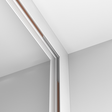 Componente pentru sistem de șină cu montaj pe suprafață Accesorii pentru șine Exility, Aluminiu Alb, Maytoni TRA034ICL-41W [3]