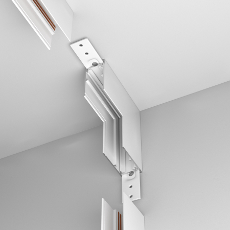 Componente pentru sistem de șină cu montaj pe suprafață Accesorii pentru șine Exility, Aluminiu Alb, Maytoni TRA034ICL-41W [4]