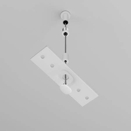 Componente pentru sistem de șină cu montaj pe suprafață Accesorii pentru șine Exility, Metal Alb, Maytoni TRA034SW-2W [4]