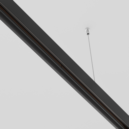 Componente pentru sistem de șină cu montaj pe suprafață Accesorii pentru șine Exility, Metal Negru, Maytoni TRA034C-21B [3]